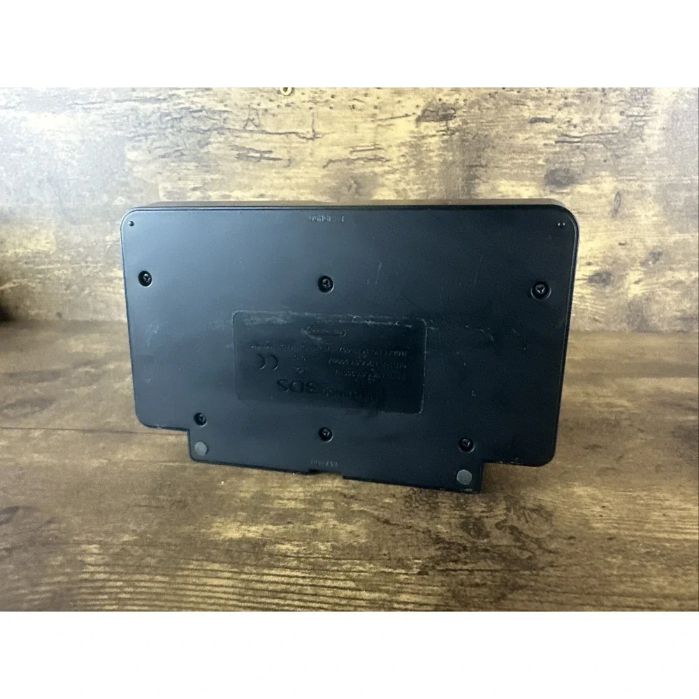 Nintendo 3DS Charging Cradle Dock OEM Stand Only No Cord Tested Black CTR-007